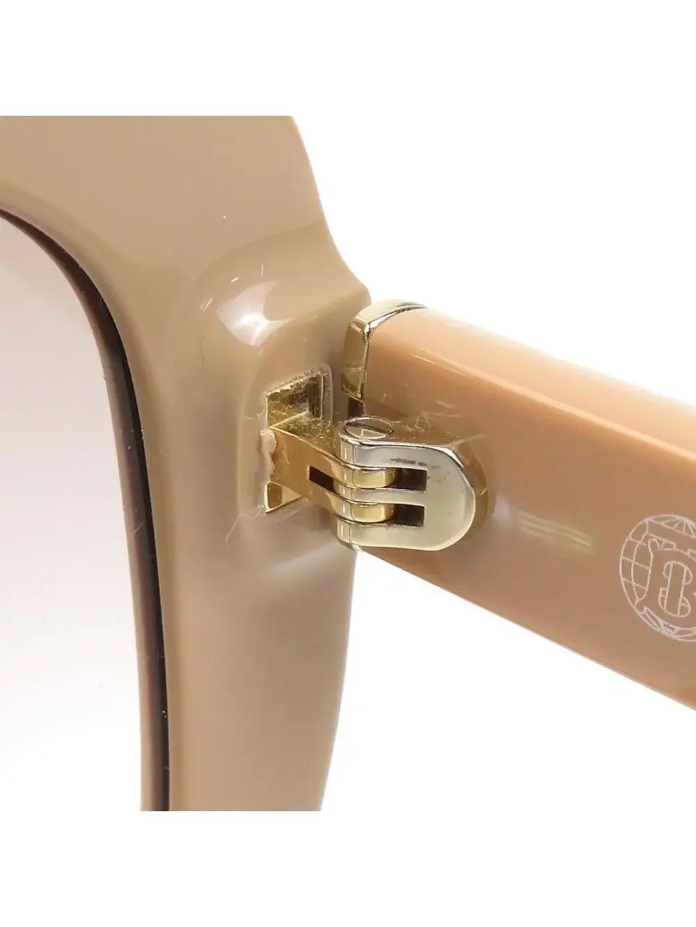 Auth Burberry Sunglasses Beige Plastic #284442B16B